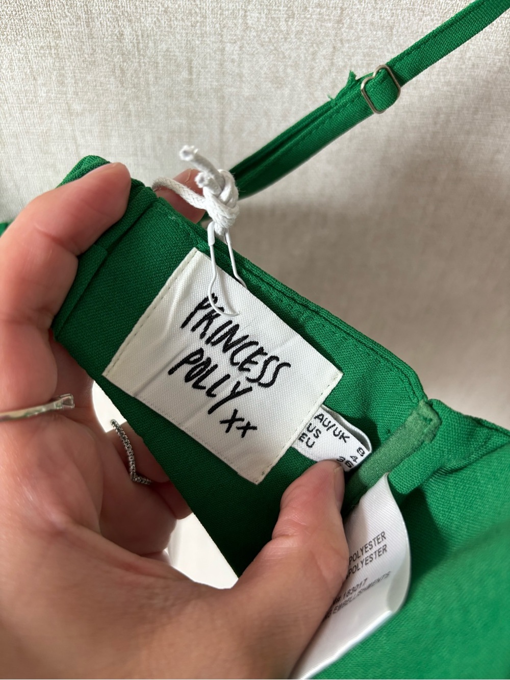 Princess Polly Emerald Green Crossbody Bag